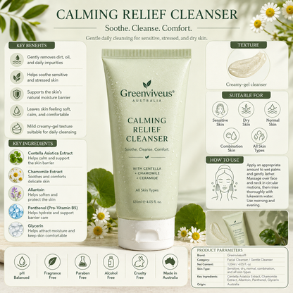 Greenviveus® Calming Relief Cleanser