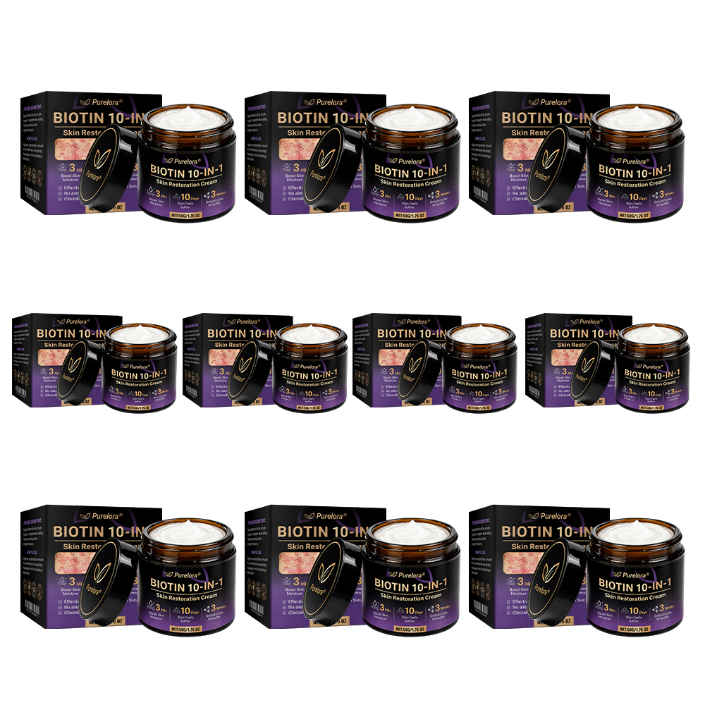 Made and shipped from Australia 🍁 Purelora® Biotin 10-in-1 Skin Repair Cream — Last day of the sale: 25% off.