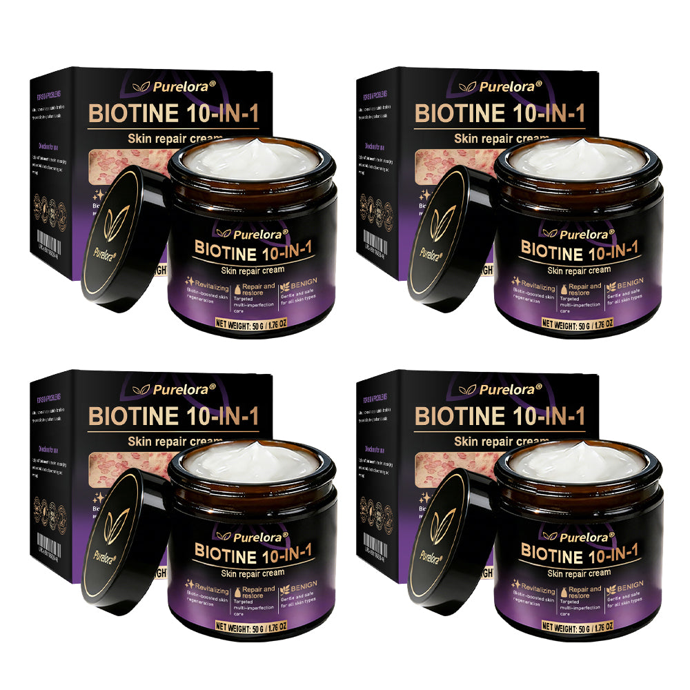 Made and shipped from Australia 🍁 Purelora® Biotin 10-in-1 Skin Repair Cream — Last day of the sale: 25% off.