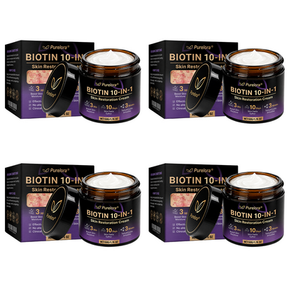 Made and shipped from Australia 🍁 Purelora® Biotin 10-in-1 Skin Repair Cream — Last day of the sale: 25% off.
