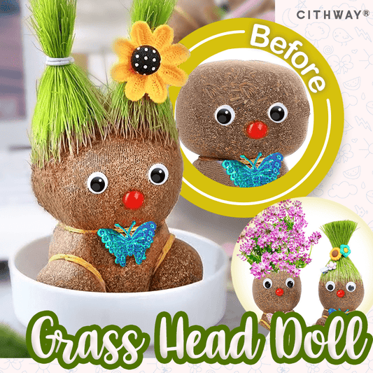 Grass Head Doll