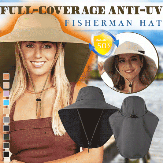 All-Round Sun Protective Outdoor Fisherman Hat