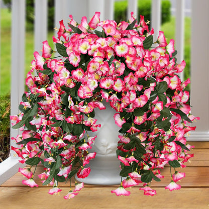 🔥Last Day 75% OFF🔥-On Sale-Artificial Faux Hanging Flowers Plants - UV resistant, Waterproof,Windproof