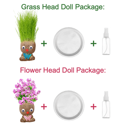 Grass Head Doll